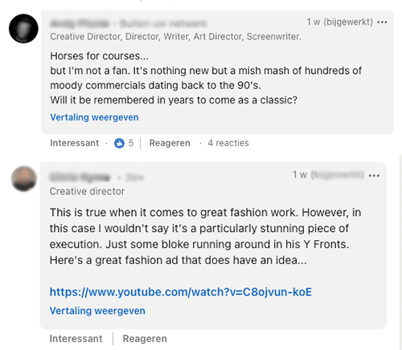 Calvin_Klein_negatief_linkedin_comments