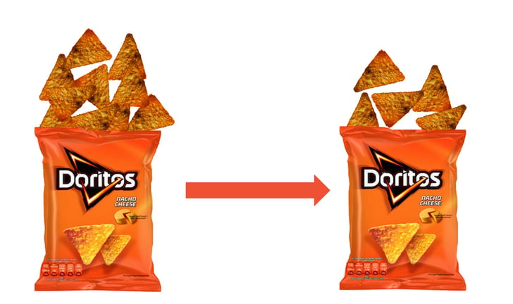 Doritos smaller