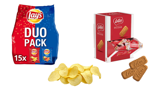 Behaviour change - eat less by consuming crisps or cookies in smaller bags