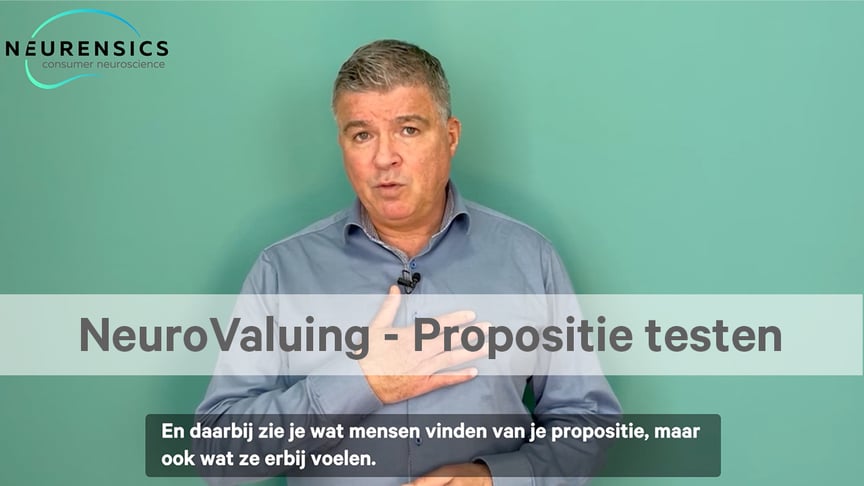 NeuroValuing - Propositie testen - Neuromarketing