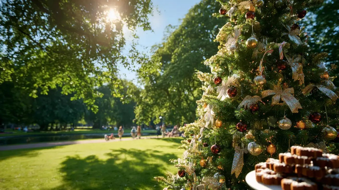 Contextual Priming - christmas in summer