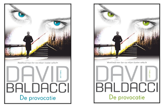 Boekcover onderzoek David Baldacci blauwe ogen vs groene ogen