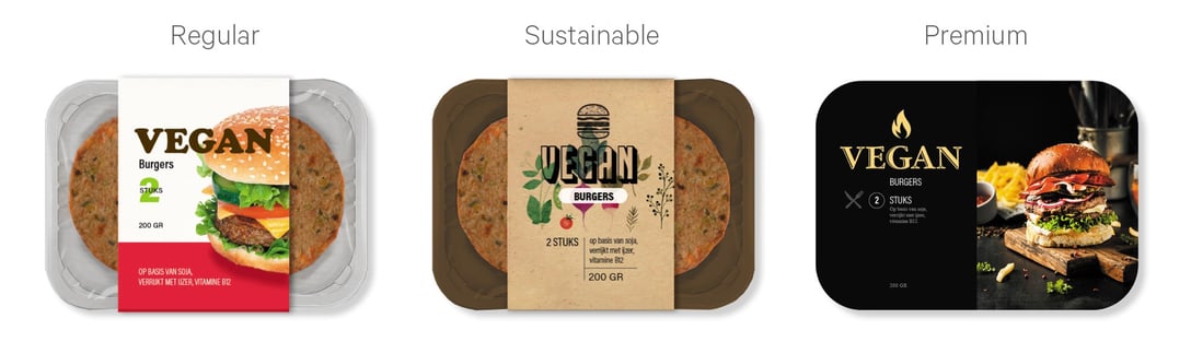 Meat alternatives - pricing research - packaging design
